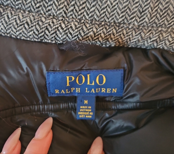 Polo Ralph Lauren Charcoal Puffer Jacket, Men's Size M - Picture 5 of 13